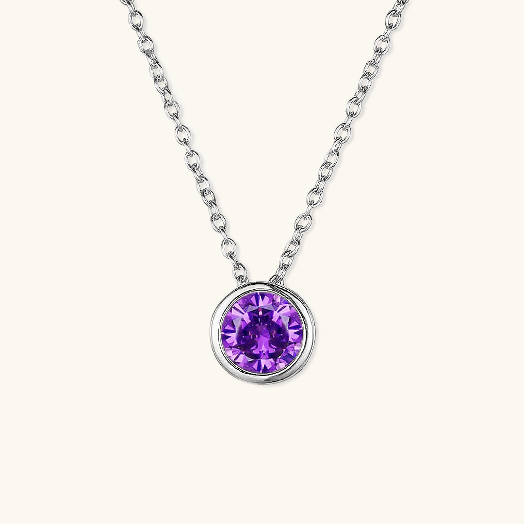 Amelia geboortesteen ketting
