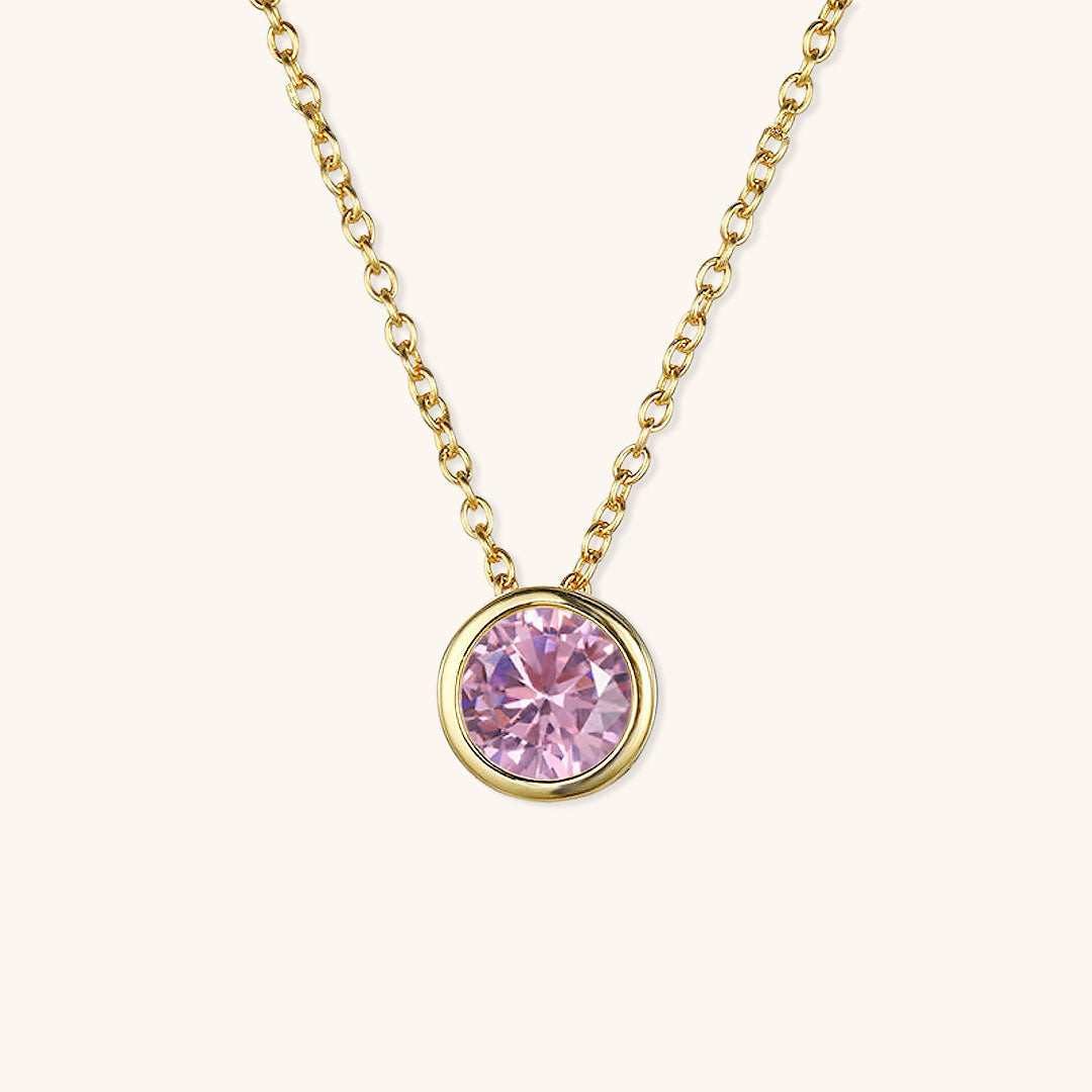 Amelia geboortesteen ketting