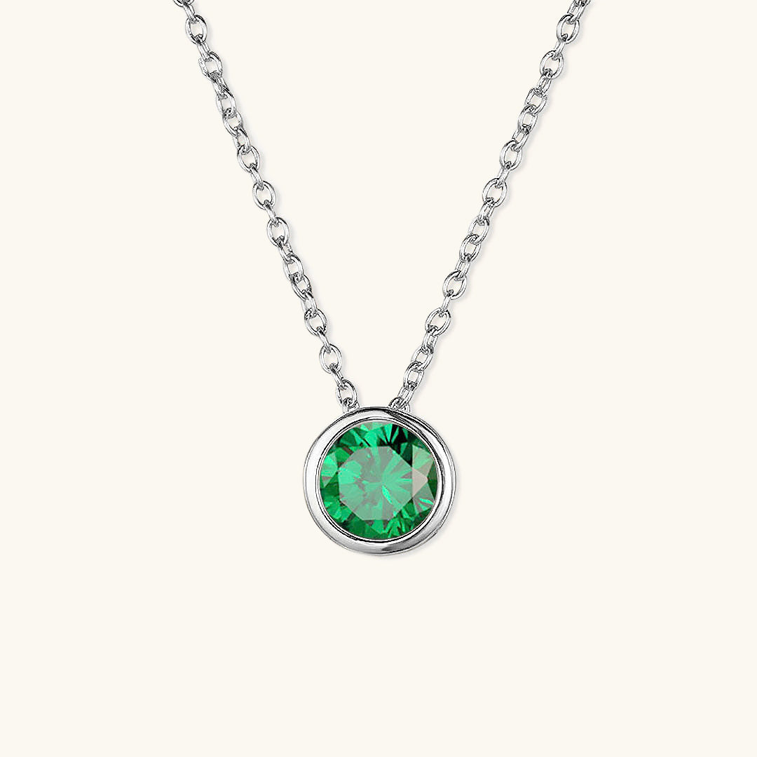 Amelia geboortesteen ketting