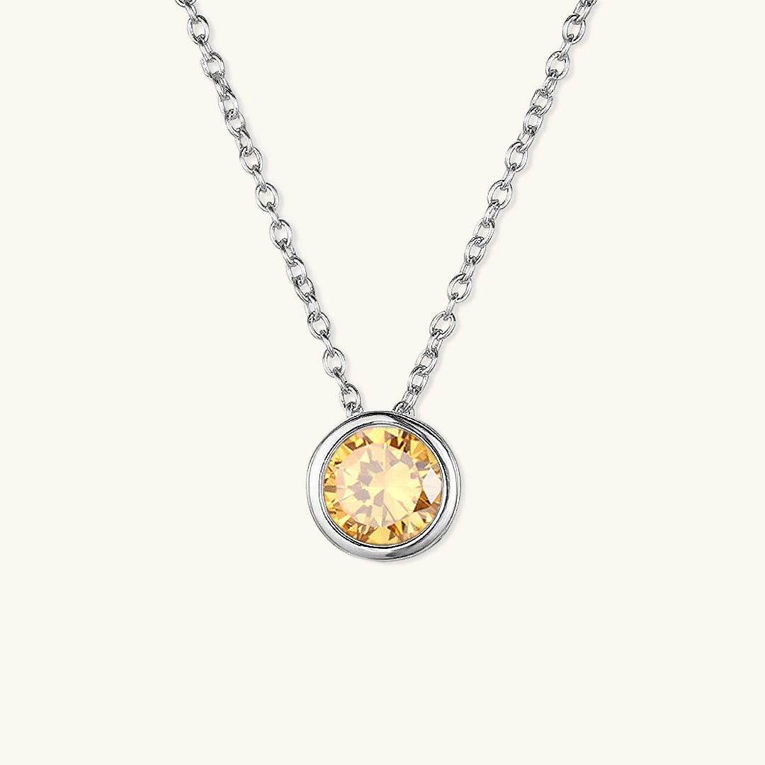 Amelia geboortesteen ketting