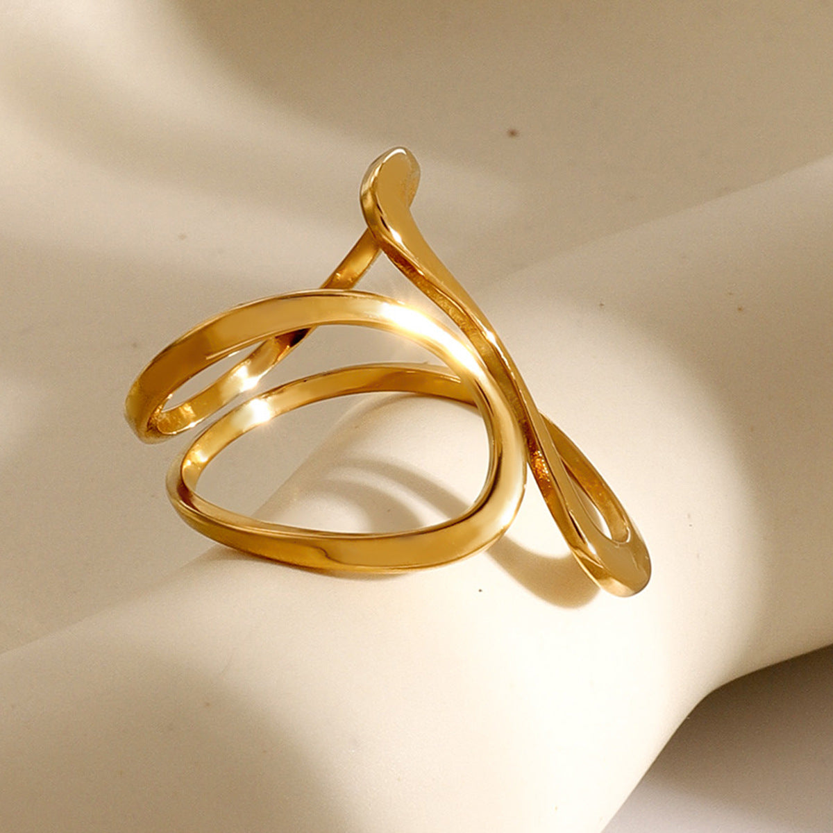 Mozaïek gouden ring