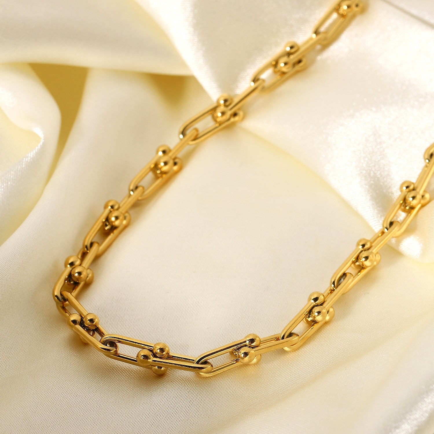 Cascade gouden ketting