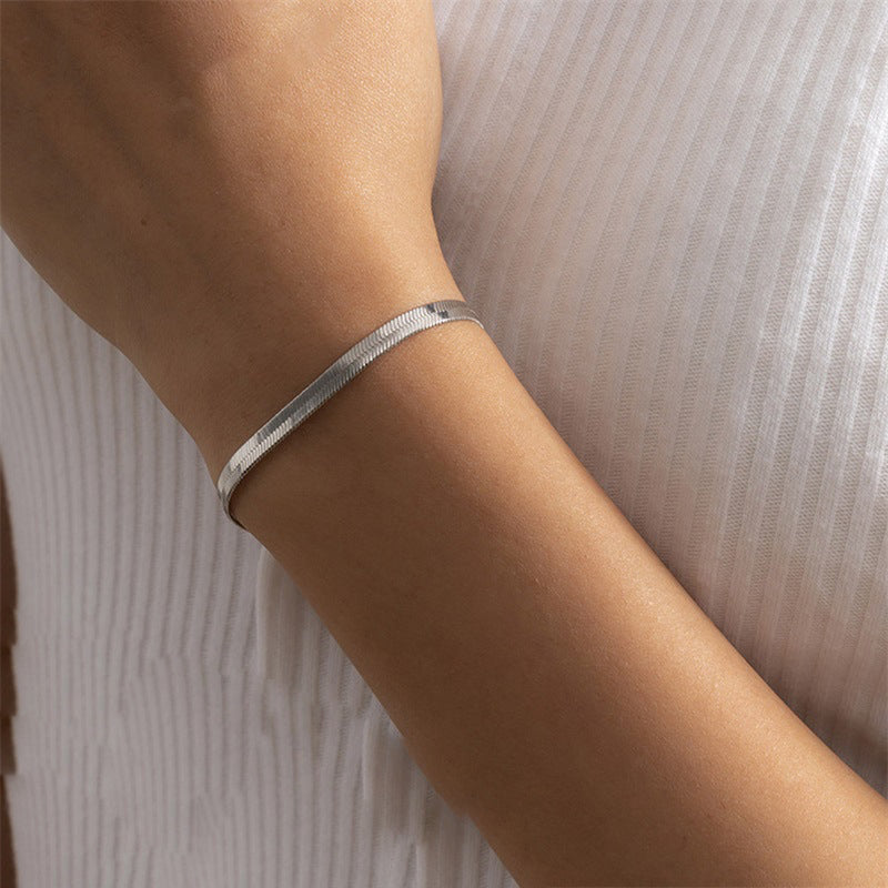 Stella Visgraat Schakelarmband