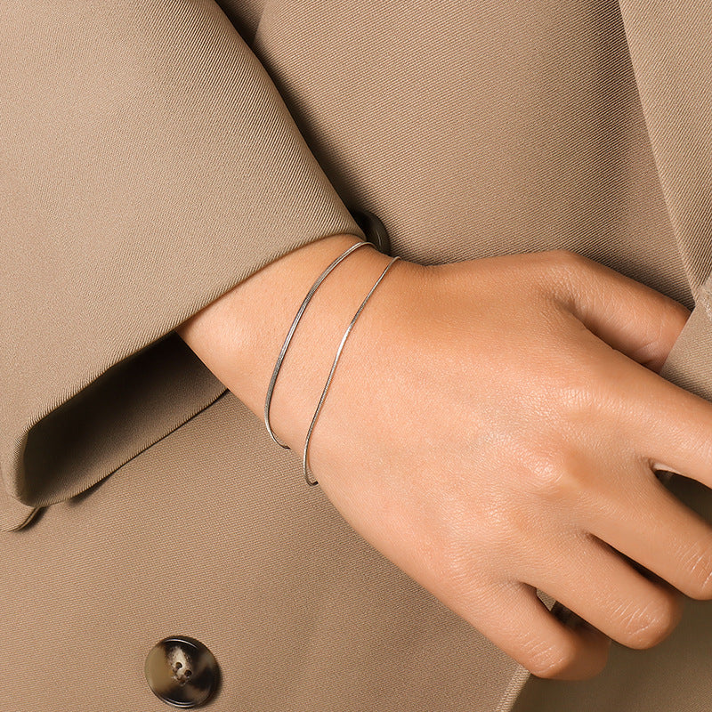 Classia Dubbelgelaagde Gouden Armband
