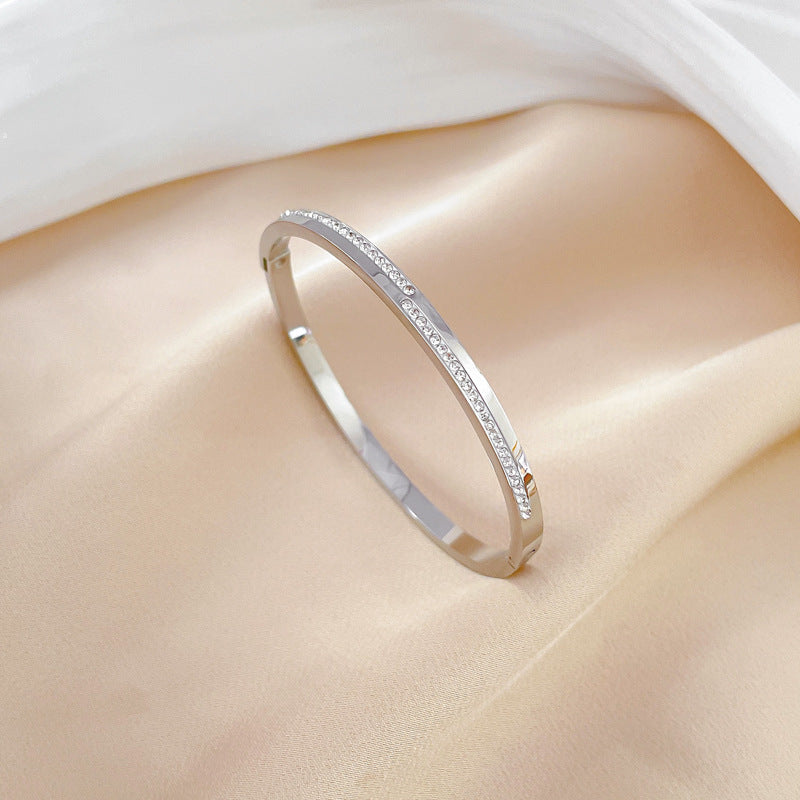 Aera Gouden Armband met Kristal