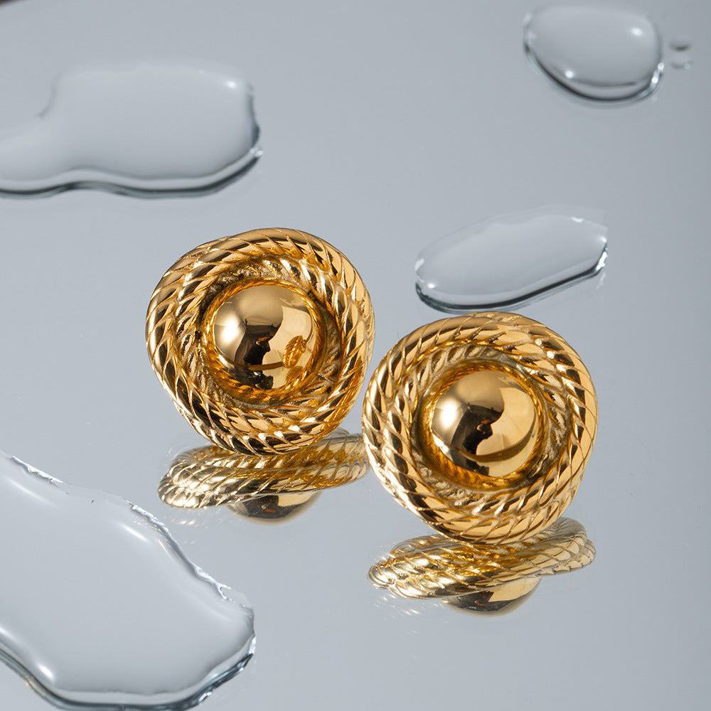 Ariadne gouden oorbellen