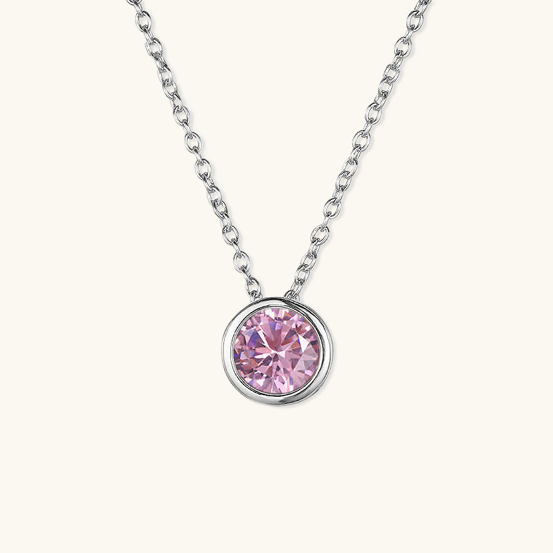 Amelia geboortesteen ketting
