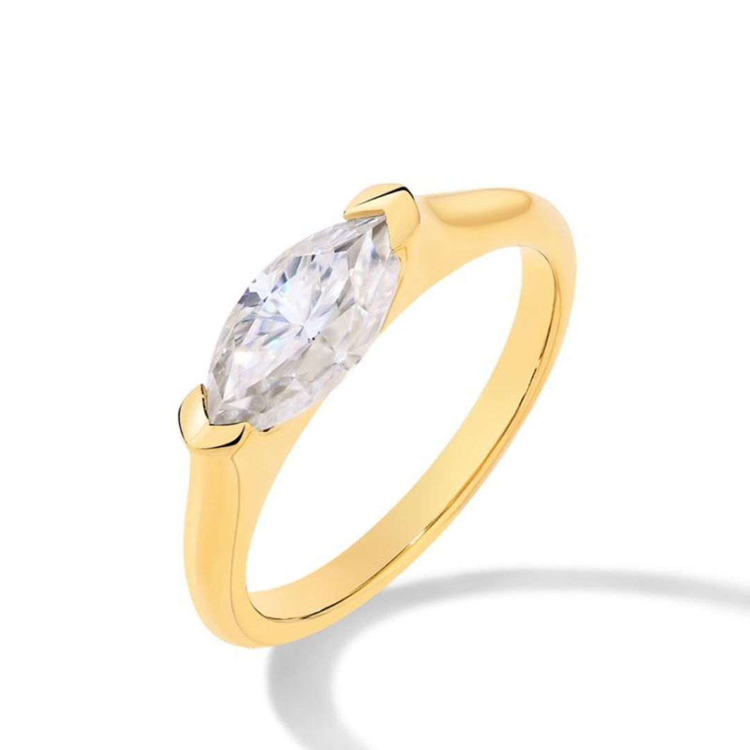 Hailey Playa Dunne Ring | 18k Goud