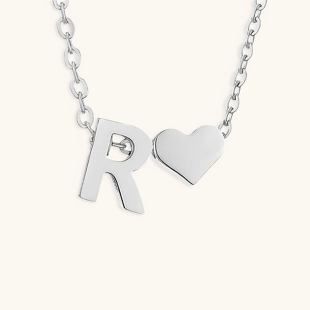 Ria Initiaal Letter Gouden Ketting