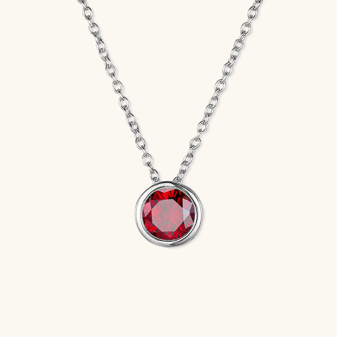 Amelia geboortesteen ketting