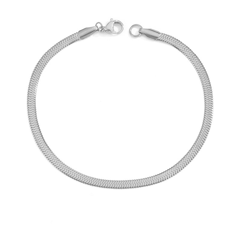 Stella Visgraat Schakelarmband