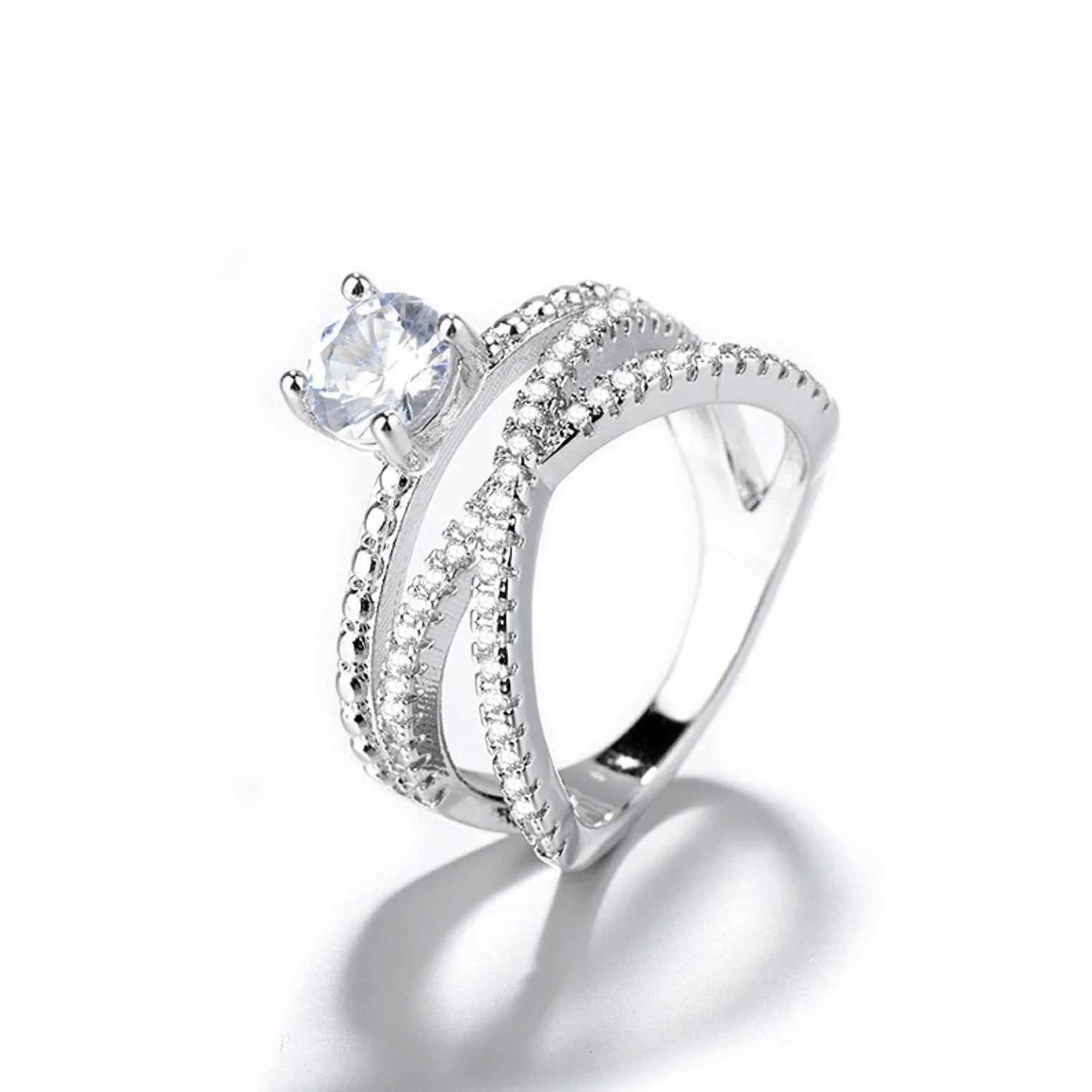 De ring van de verstrengelde maagd