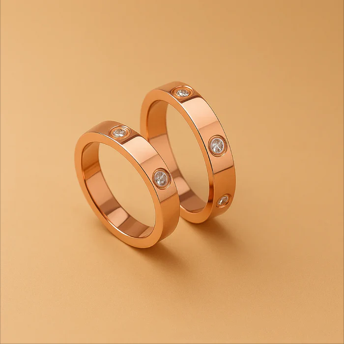 Gelsomina Ravetti in 18K Goud Statement Ring