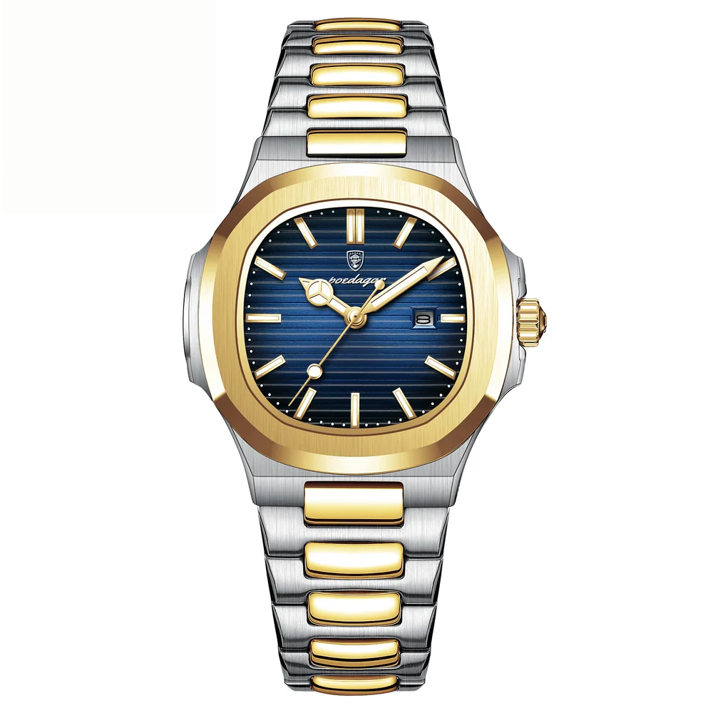 Luxe Waterdicht Vierkant Horloge