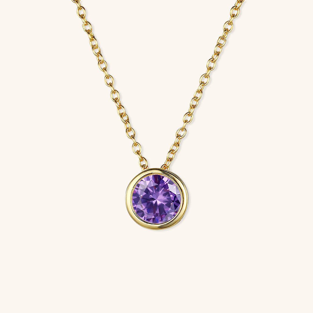Amelia geboortesteen ketting