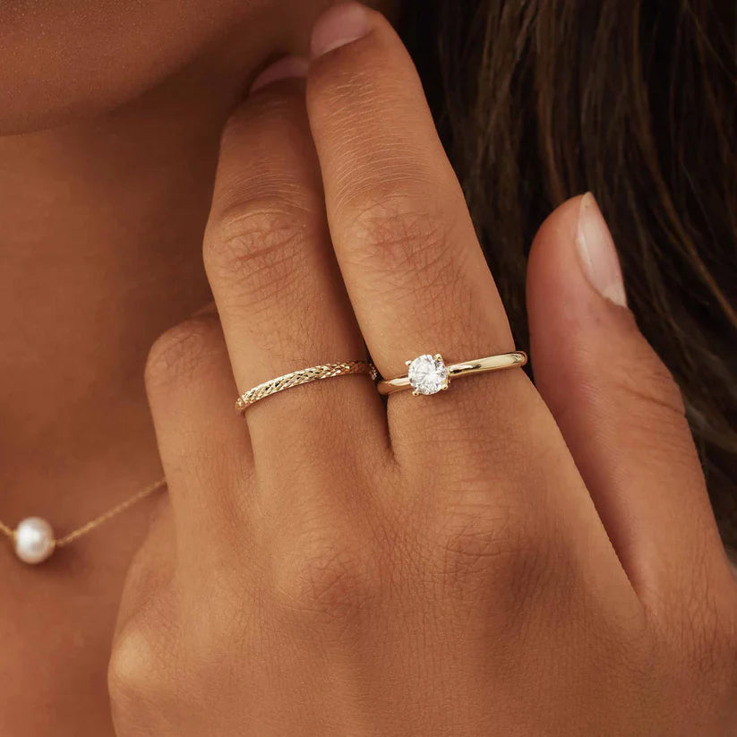 Ameline Trellis Ring | 14k Goud