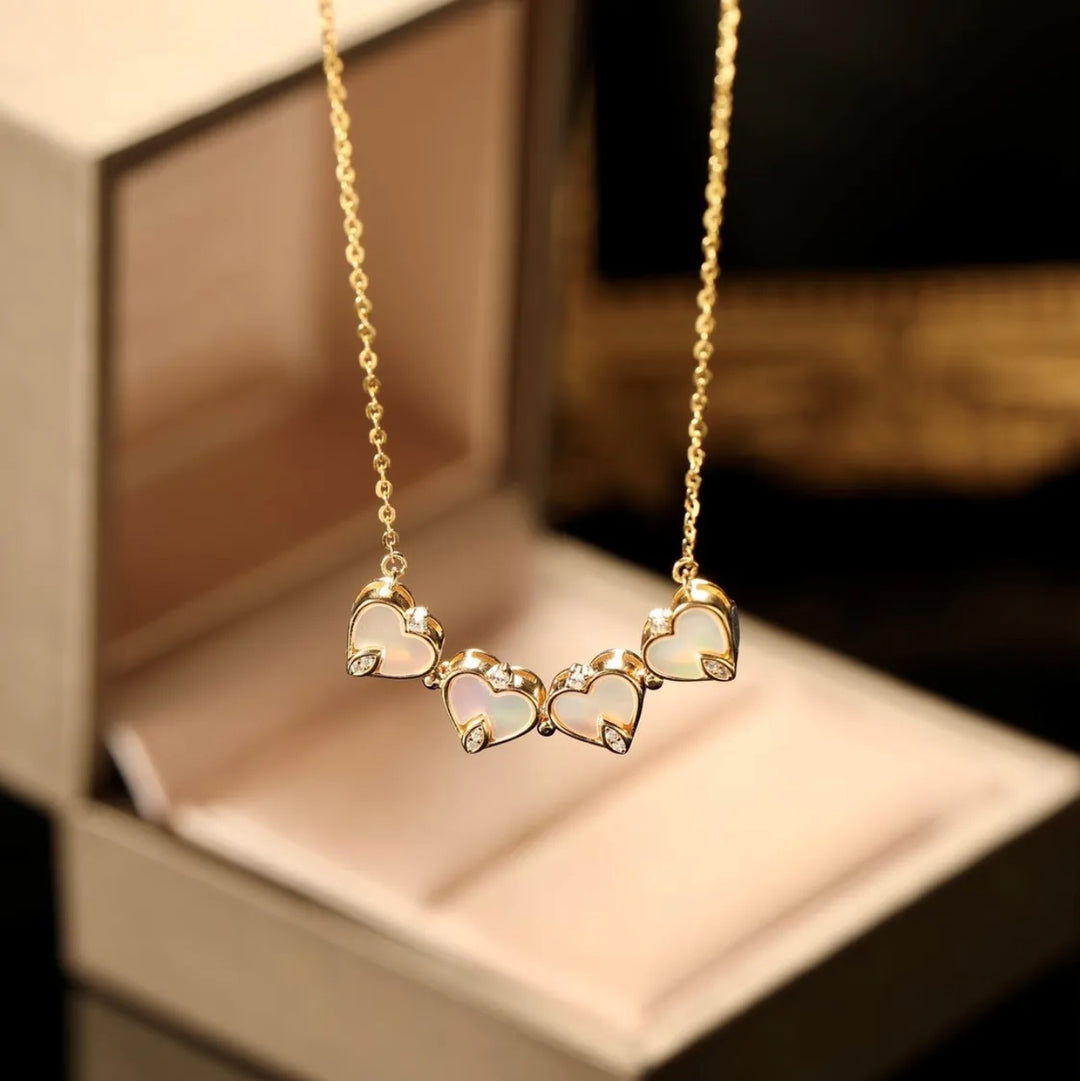 Betoverende Klaverblad Ketting