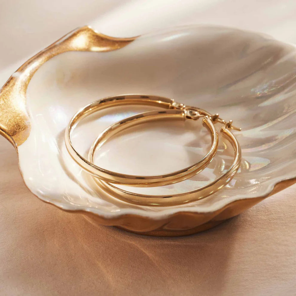 Noa Serane Oorbellen | Elegante 14k Gouden Afwerking