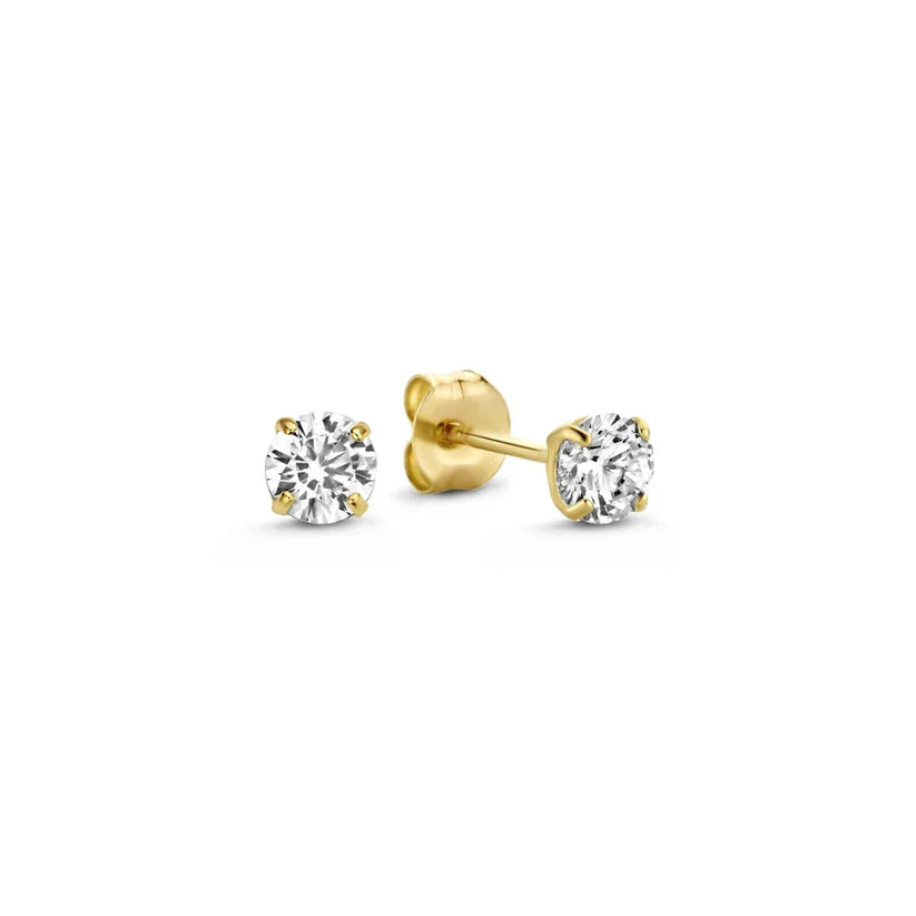 Dara Brillane Stenen Oorbellen Set | 14k Goud