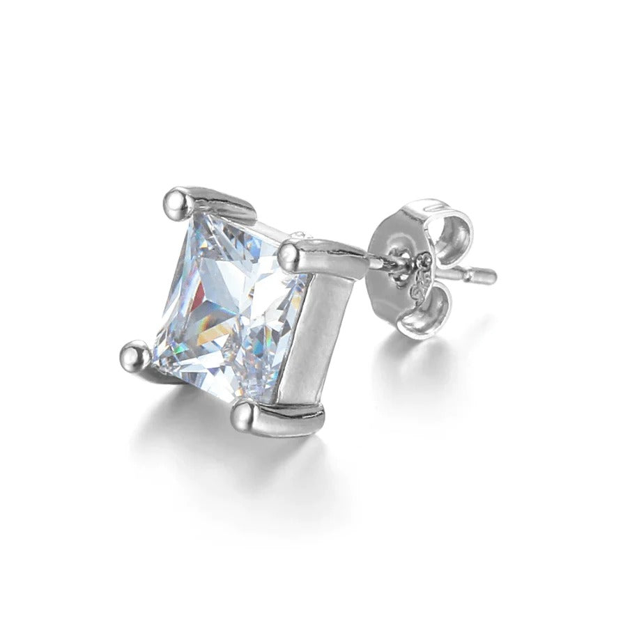 De Penelope Princess Cut Oorbellen