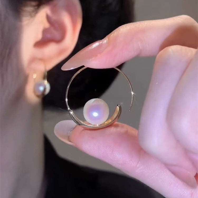 Grote creolen pareloorbellen