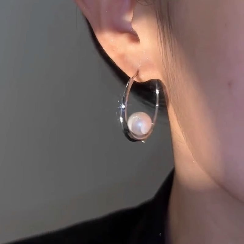 Grote creolen pareloorbellen