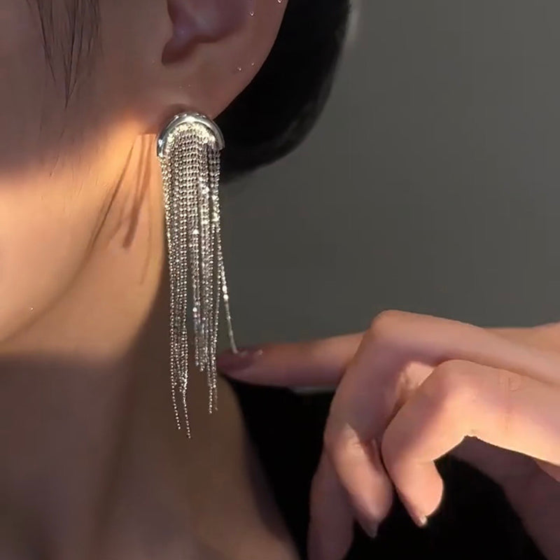 Gebogen Starlight kwastoorbellen