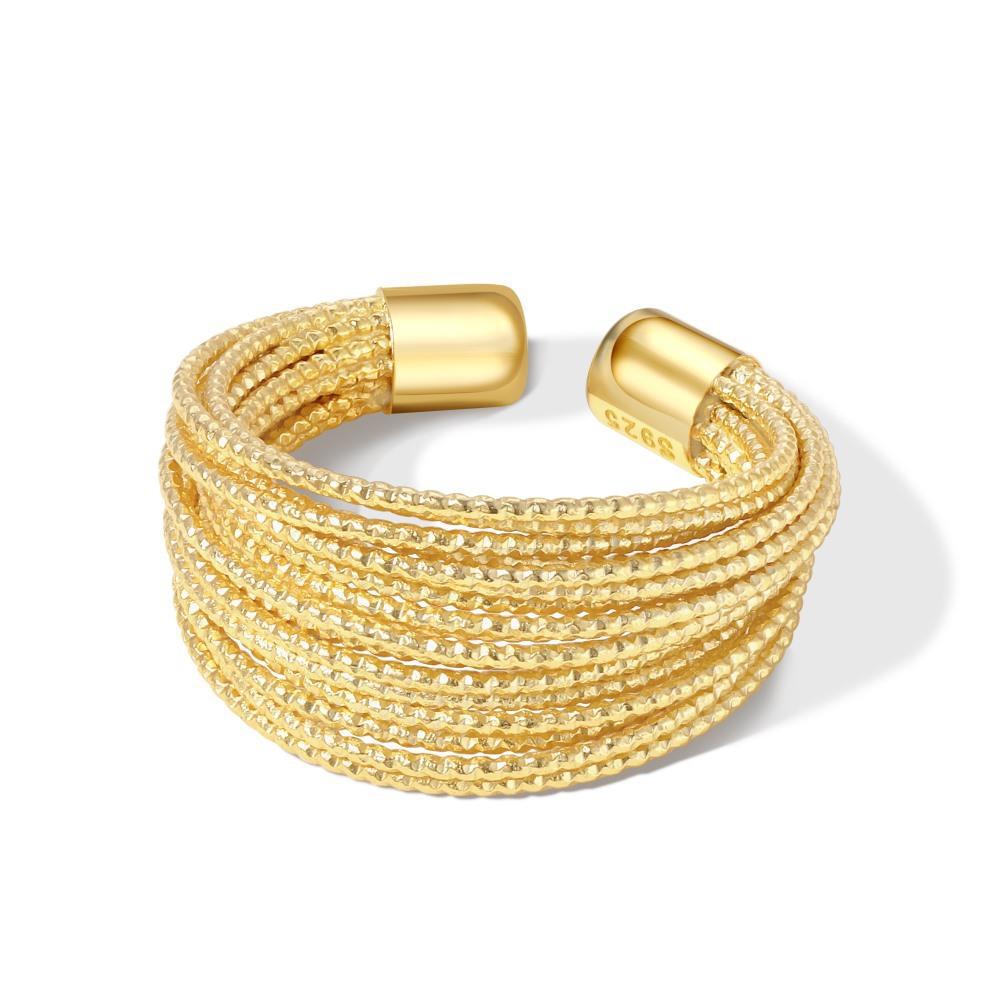 Verstelbare meerlagige draadring