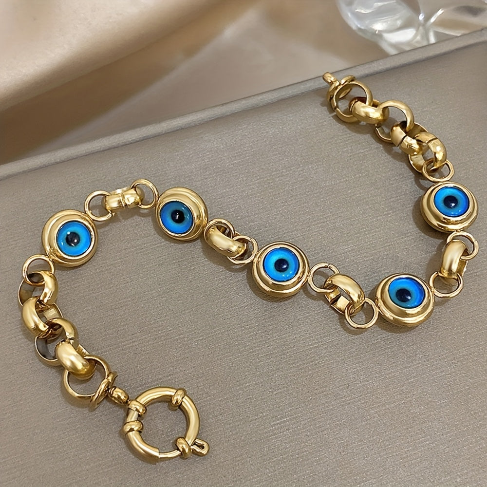 Mystieke Band Elegante Oogarmband voor Haar & Hem