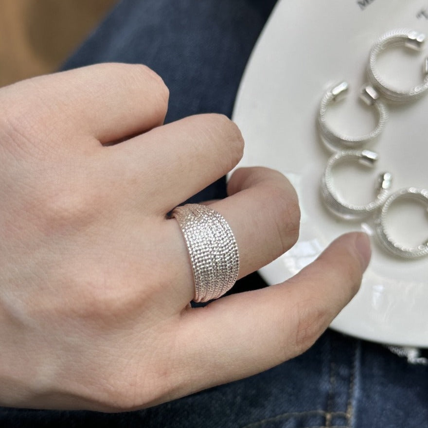 Verstelbare meerlagige draadring