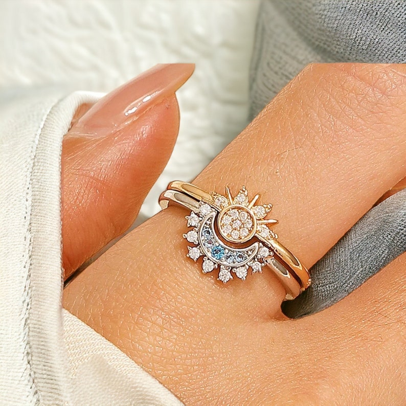 Bijpassende "Linked in Love" ringen – Elegante set voor haar