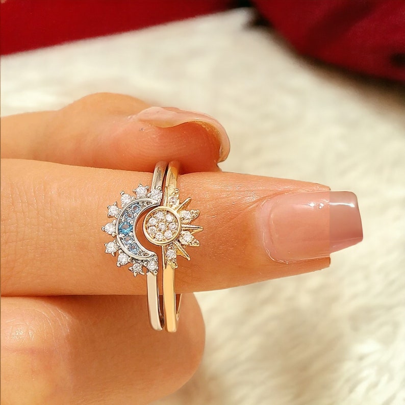 Bijpassende "Linked in Love" ringen – Elegante set voor haar