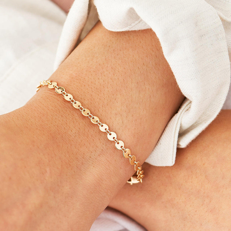 Darla ronde kettingarmband