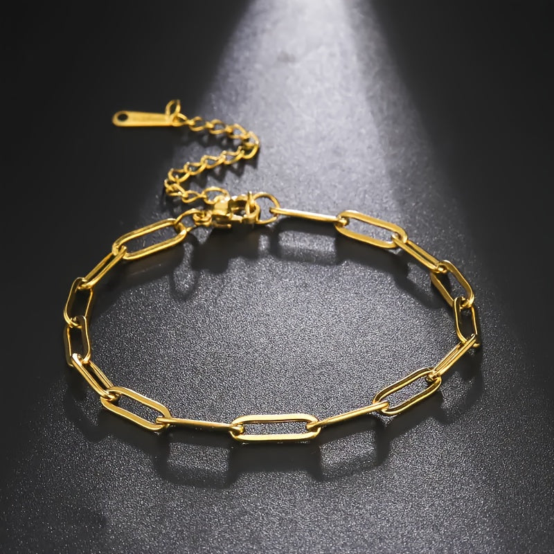 Hartlijn Glans – Elegante Titanium Armband voor Dag & Dateavonden