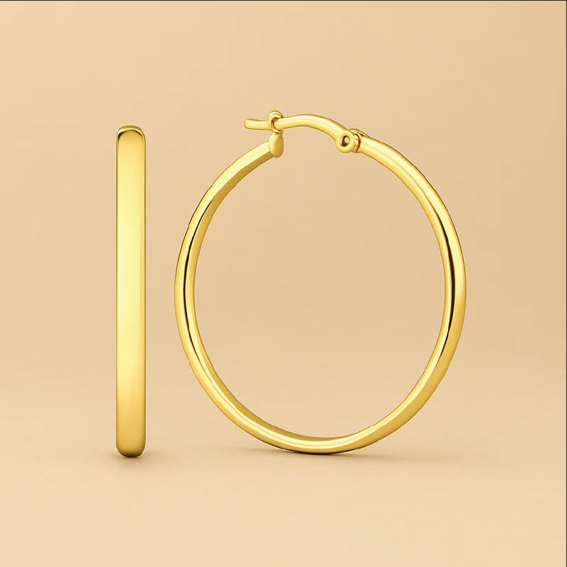 Noa Serane Oorbellen | Elegante 14k Gouden Afwerking