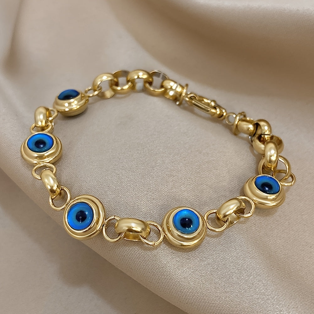 Mystieke Band Elegante Oogarmband voor Haar & Hem