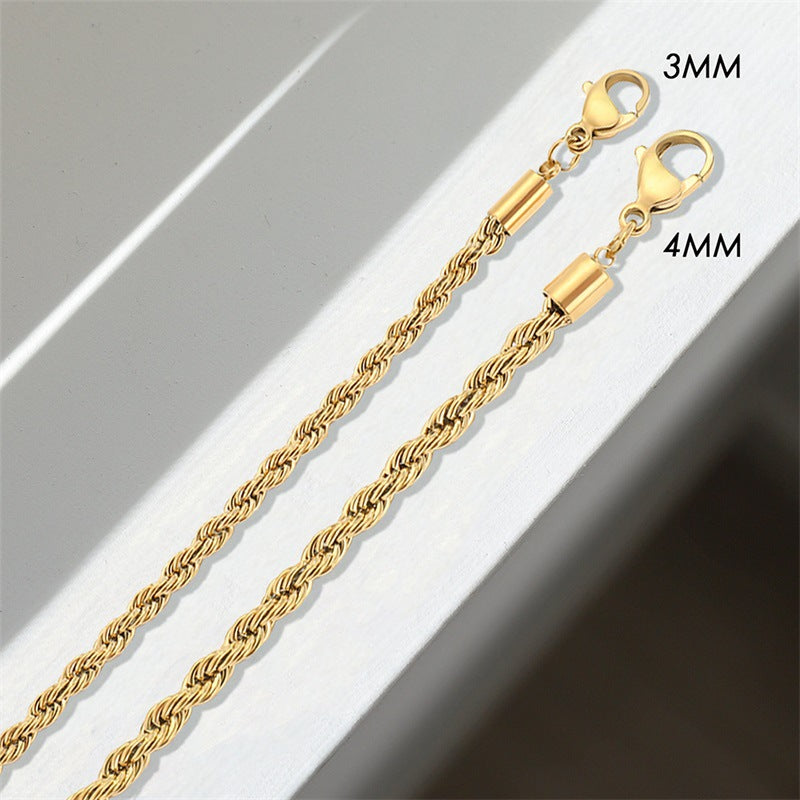 Bianca Touwketting Goud Ketting