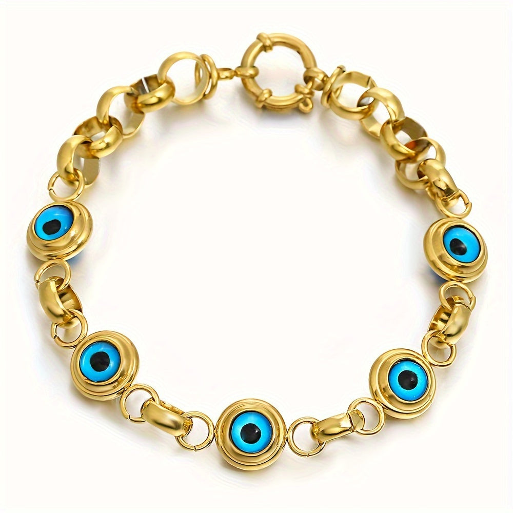 Mystieke Band Elegante Oogarmband voor Haar & Hem