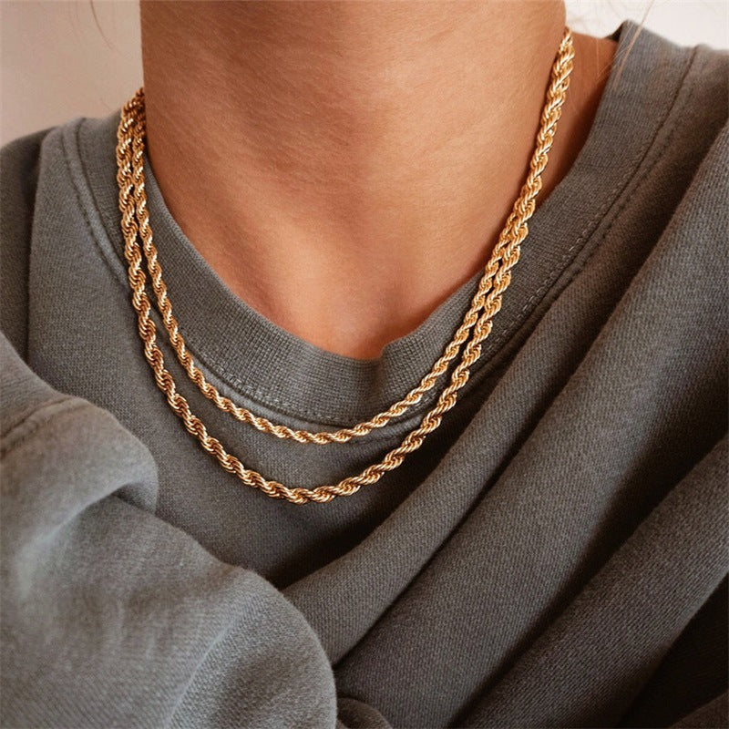 Bianca Touwketting Goud Ketting