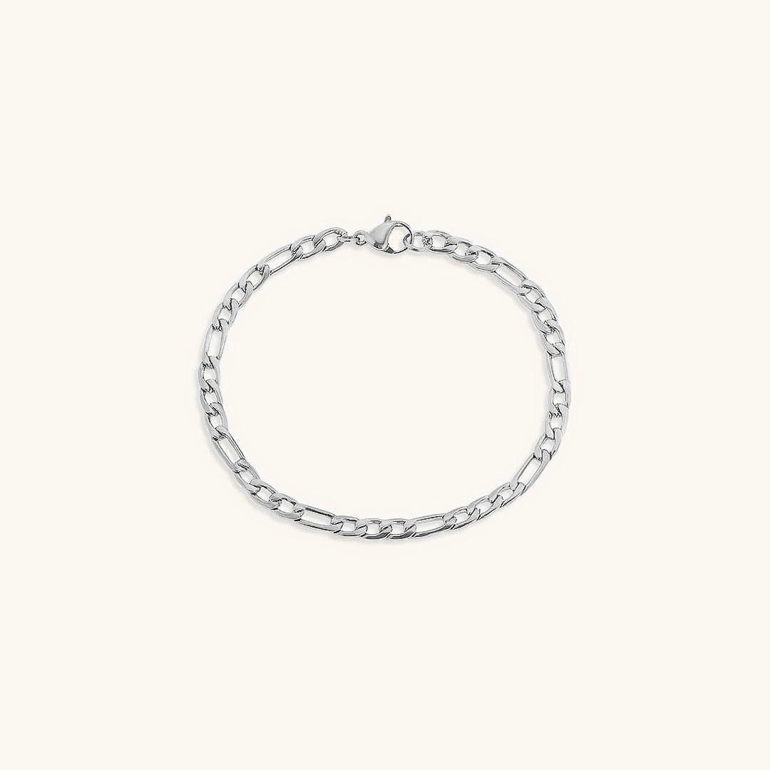 Saturnus gouden schakelarmband