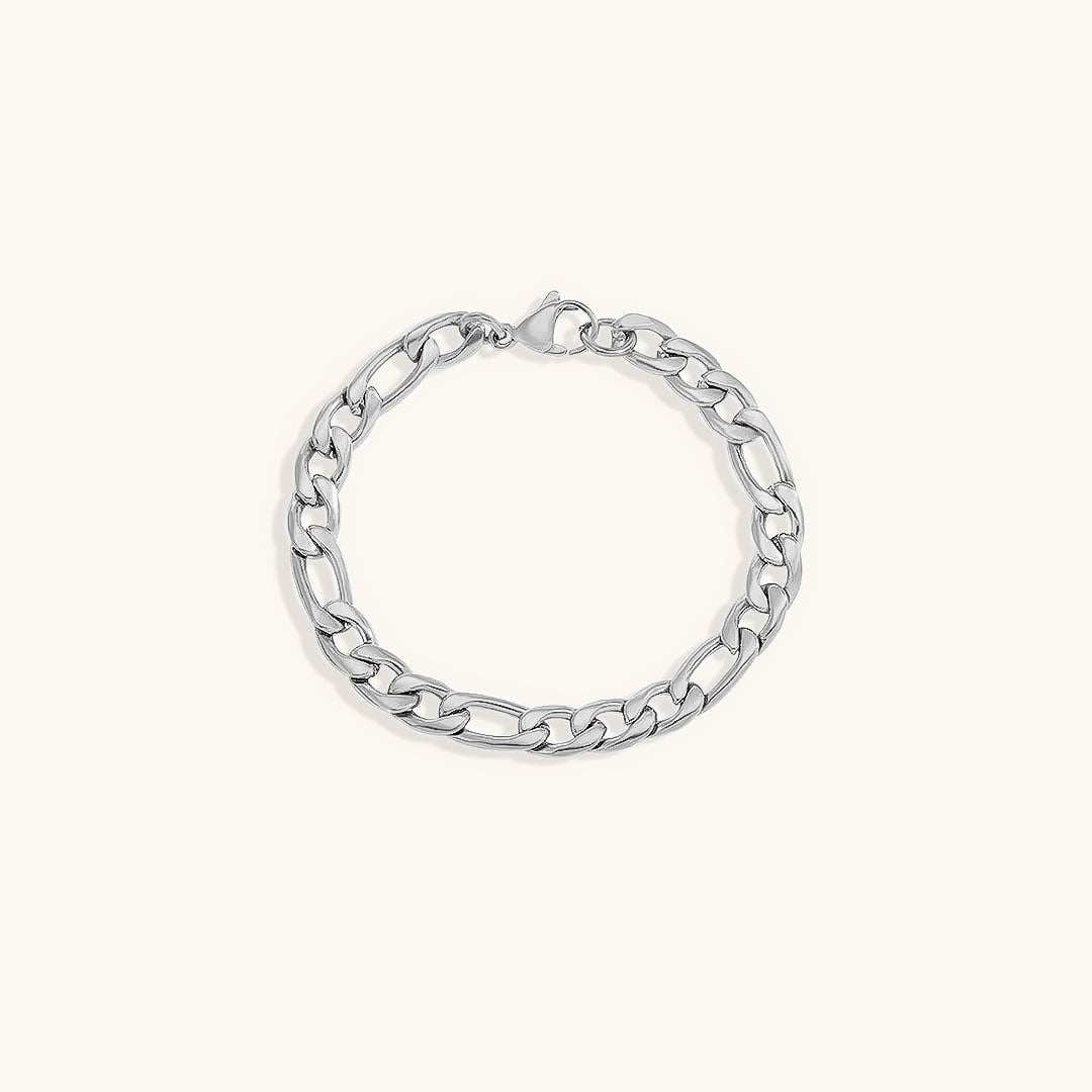 Saturnus gouden schakelarmband
