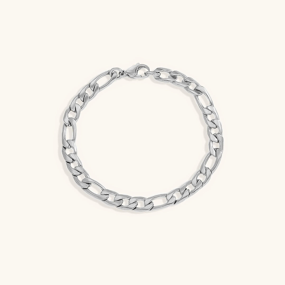 Saturnus gouden schakelarmband