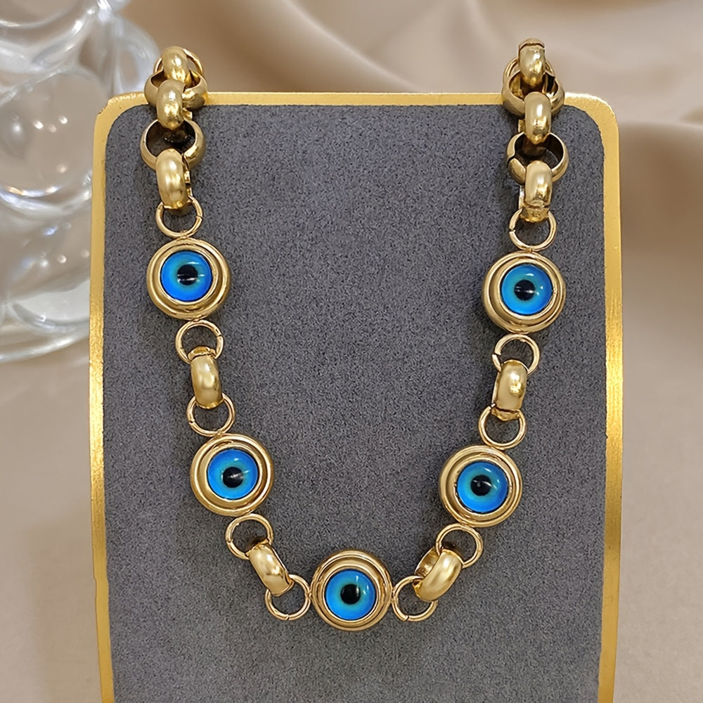 Mystieke Band Elegante Oogarmband voor Haar & Hem