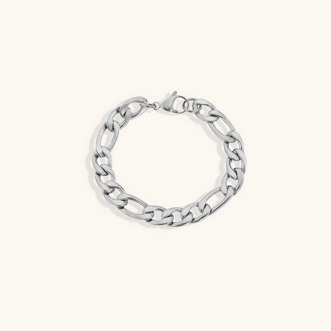 Saturnus gouden schakelarmband