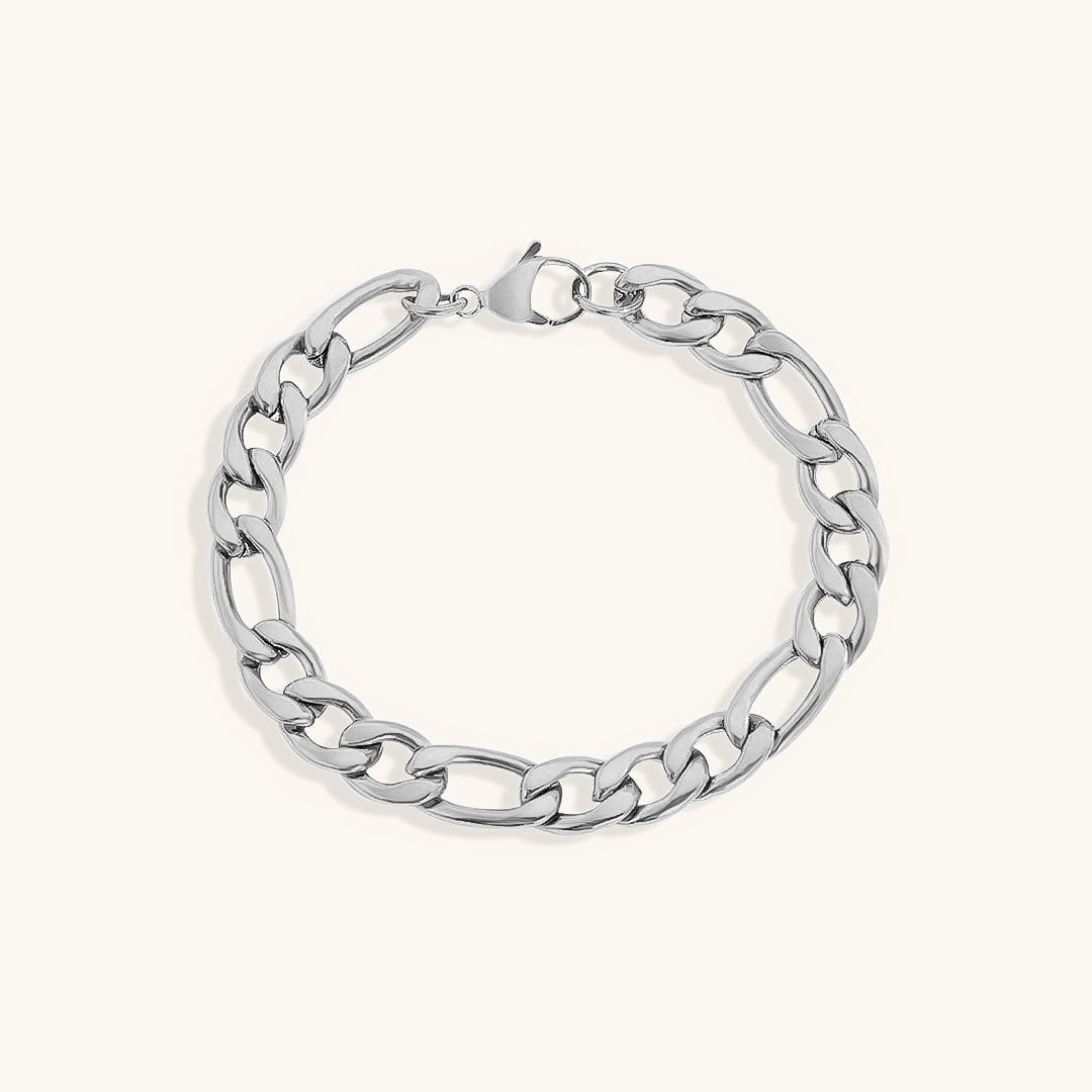 Saturnus gouden schakelarmband