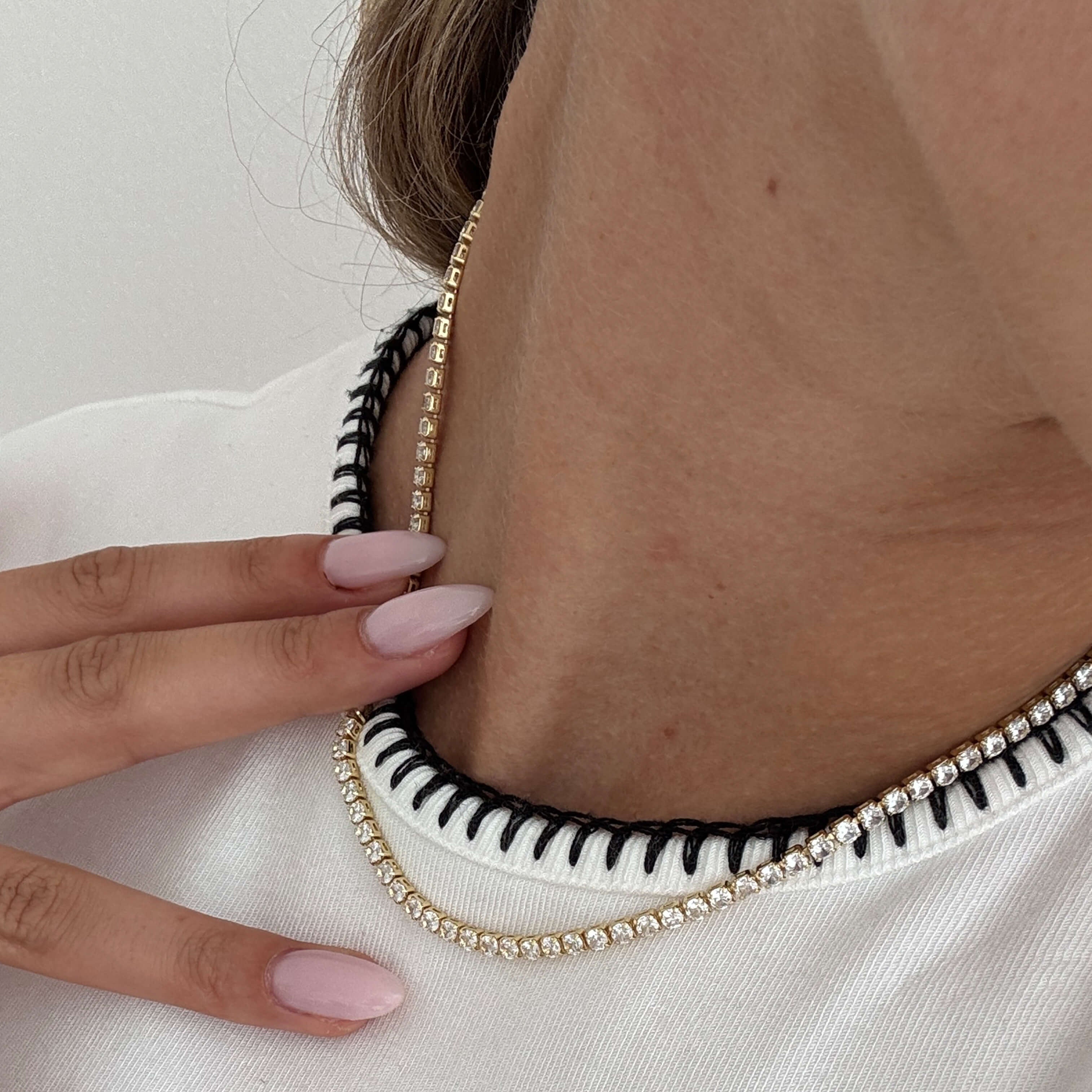 Iconische tennisketting