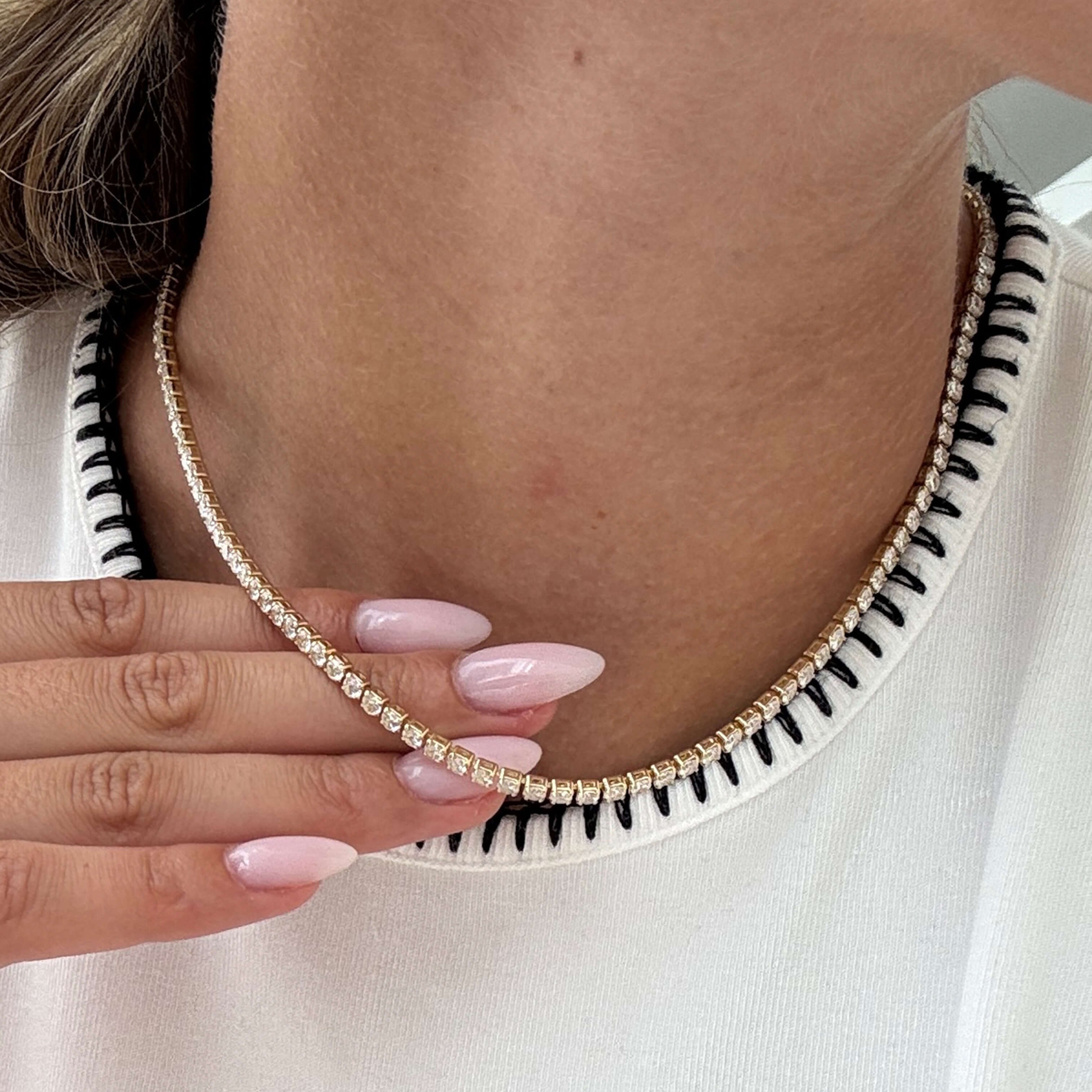 Iconische tennisketting