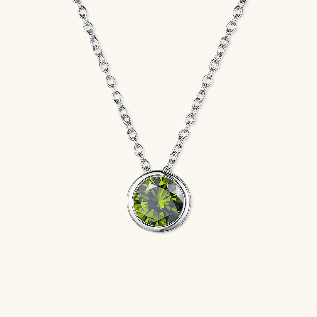 Amelia geboortesteen ketting