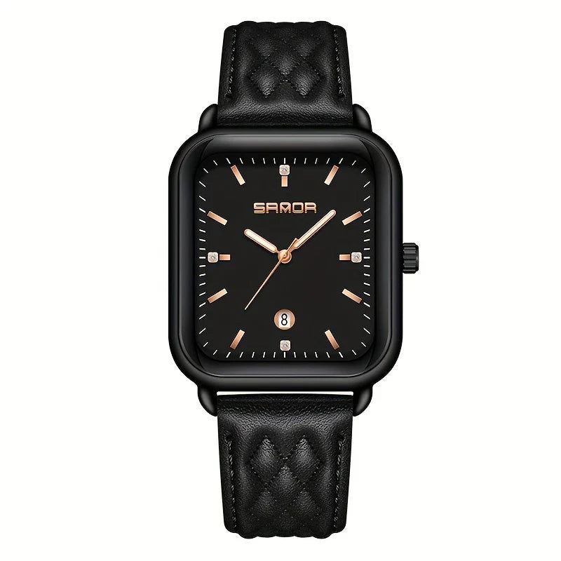 Vrouwen Watch Elegant Leisure Eenvoudige Riem Kwarts Horloges Polshorloges