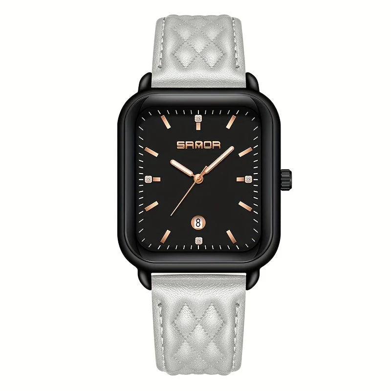 Vrouwen Watch Elegant Leisure Eenvoudige Riem Kwarts Horloges Polshorloges